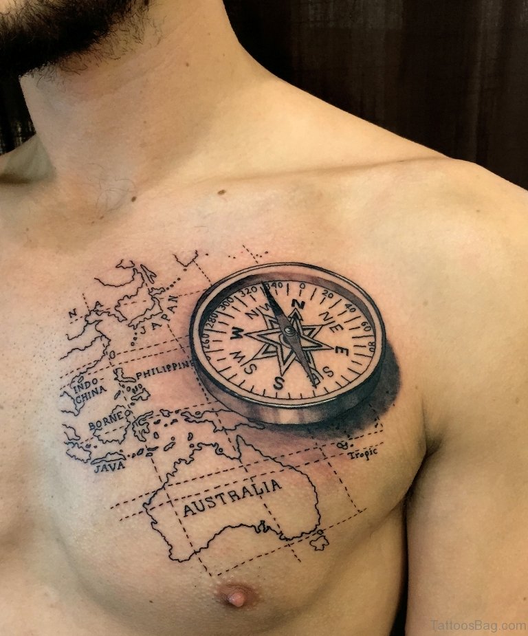 10 Amazing Compass Tattoo Designs To Inspire You In 2023