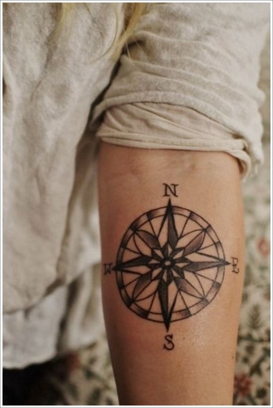 10 Amazing Compass Tattoo Designs To Inspire You In 2024