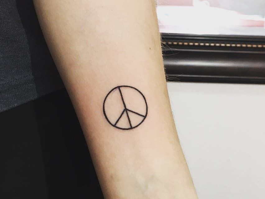 10 Amazing Peace Tattoo Ideas That Will Blow Your Mind Artofit