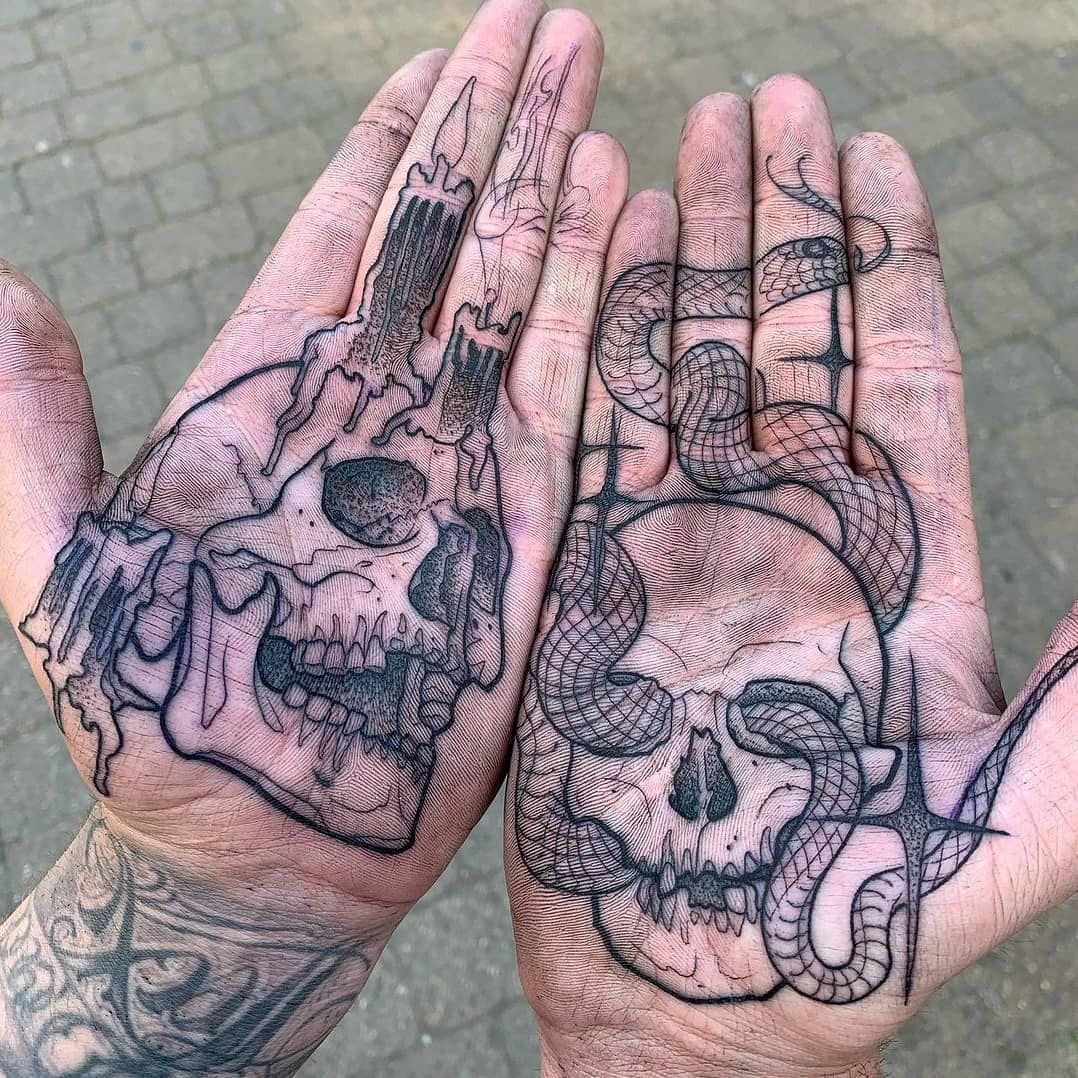 10 Best Palm Tattoo Ideas You Have To See To Believe Artofit