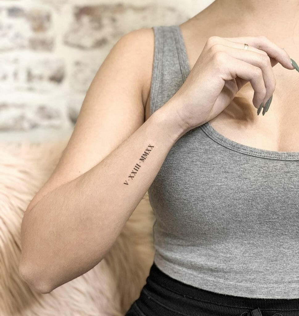 10 Best Roman Numerals Tattoo Wrist Ideas That Will Blow Your Mind