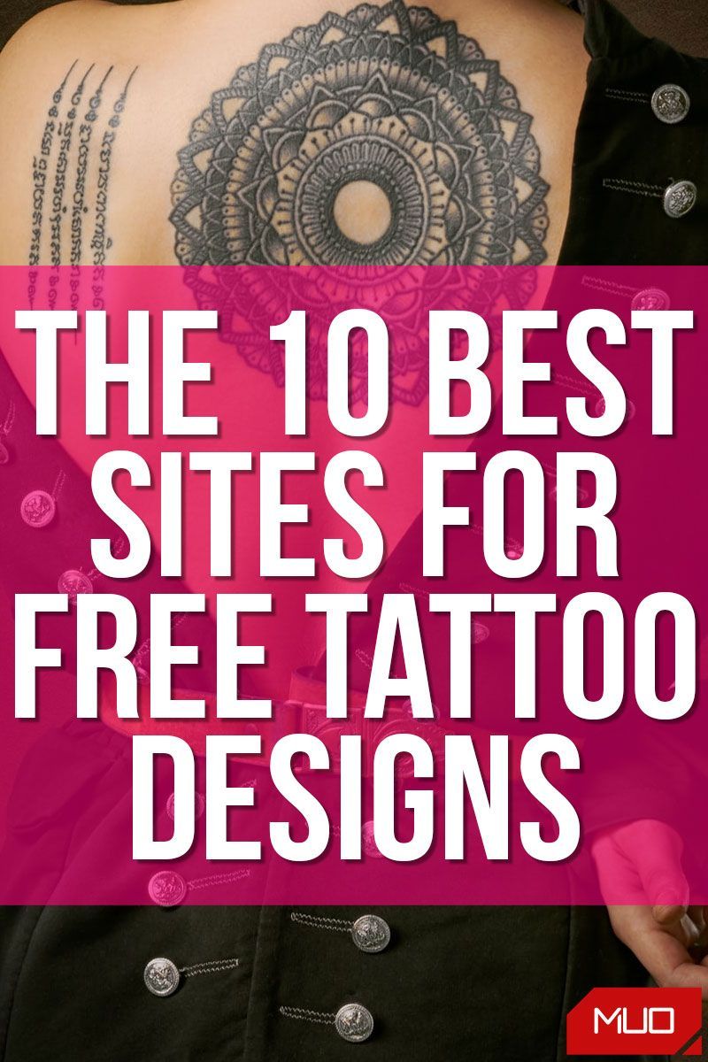 10 Best Sites And Apps For Free Tattoo Designs And Ideas