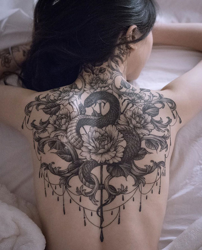 10 Impressive Back Tattoos That Are Utter Masterpieces Daniel Swanick