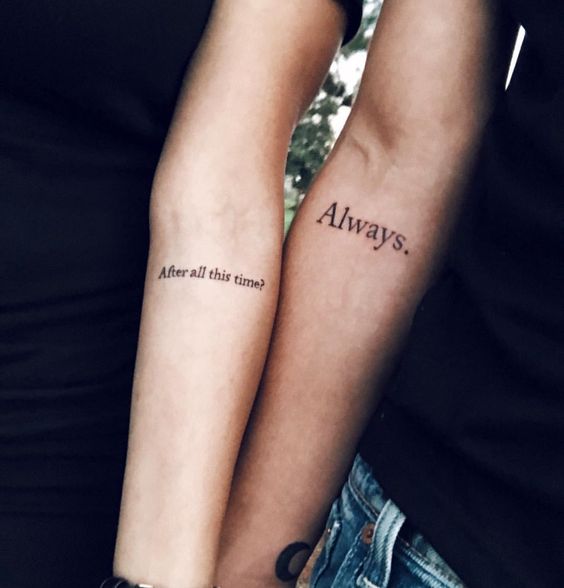 10 Matching Tattoo Ideas For Couples