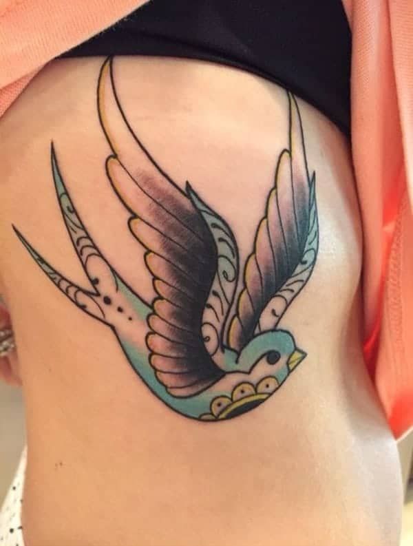 100 Best Swallow Tattoos With Meanings And Ideas Body Art Guru