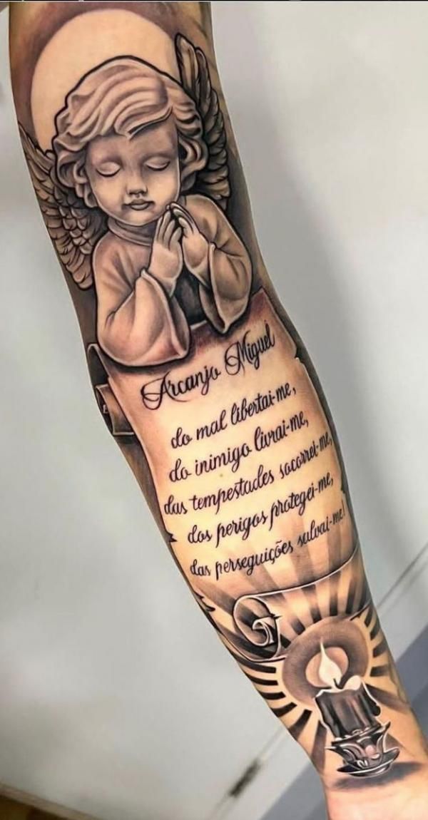 100 Cherub Tattoos The Designs And Meanings Art And Design