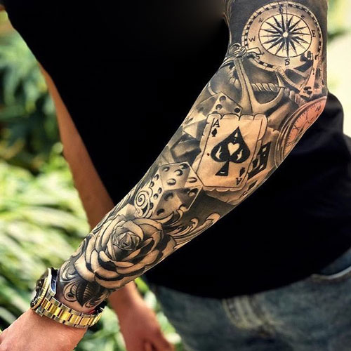 100 Coolest Sleeve Tattoos For Men Sleeve Tattoos Tattoo Designs Men