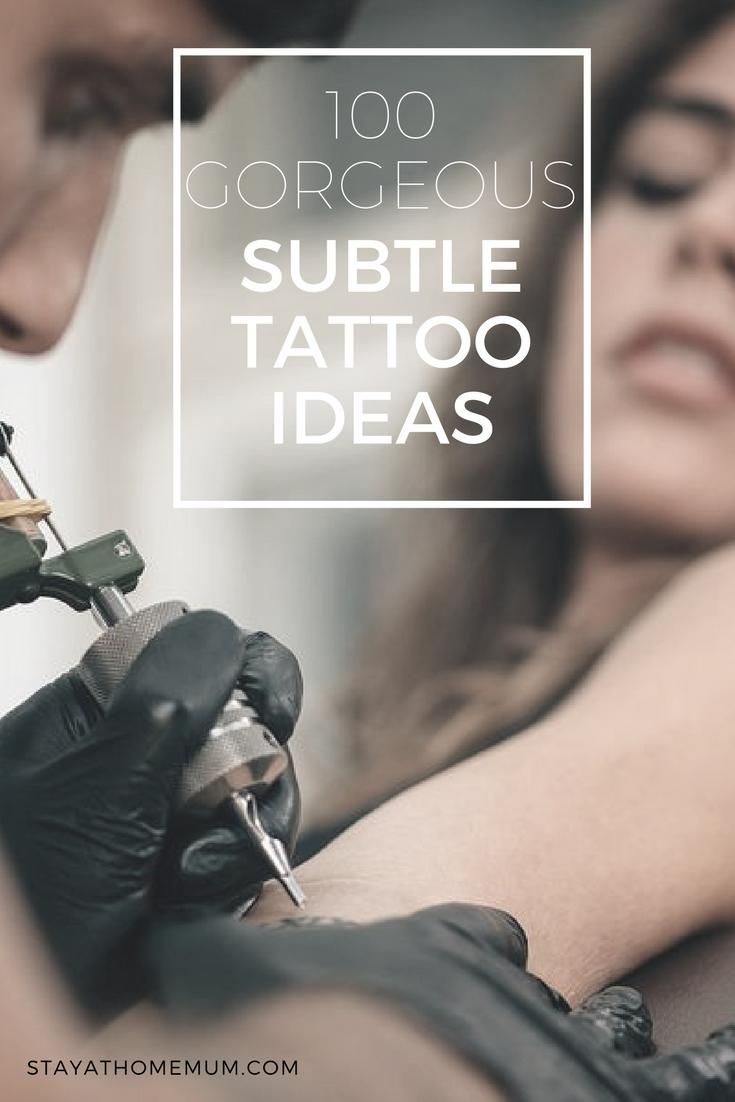 100 Gorgeous Subtle Tattoo Ideas Stay At Home Mum