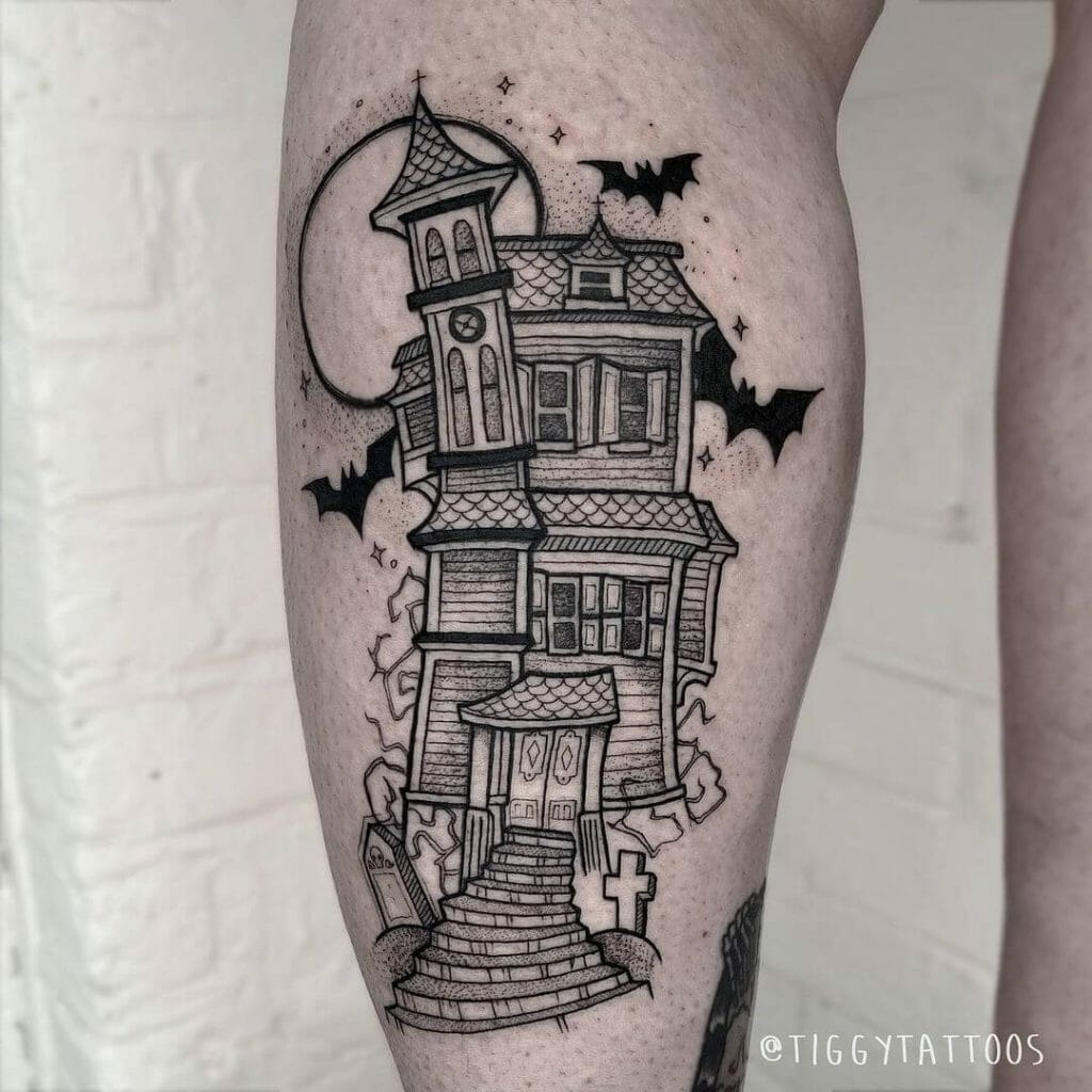 101 Best Haunted House Tattoo Ideas That Will Blow Your Mind