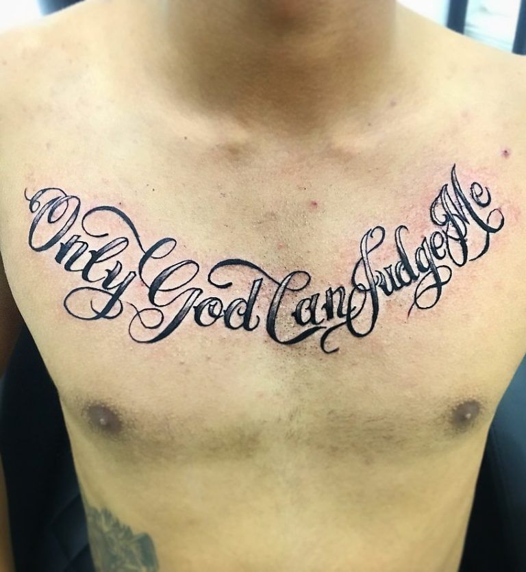 101 Best Only God Can Judge Me Tattoo Ideas You Will Love Outsons In