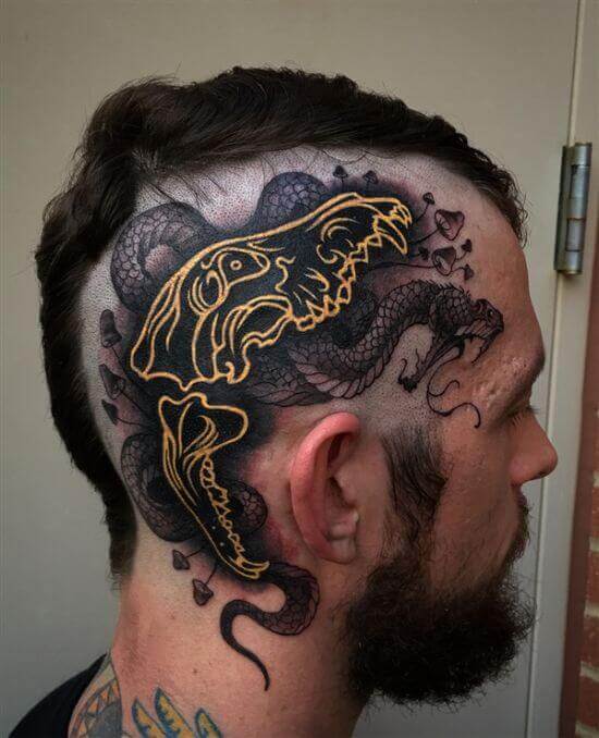 101 Best Side Of Head Tattoo Ideas