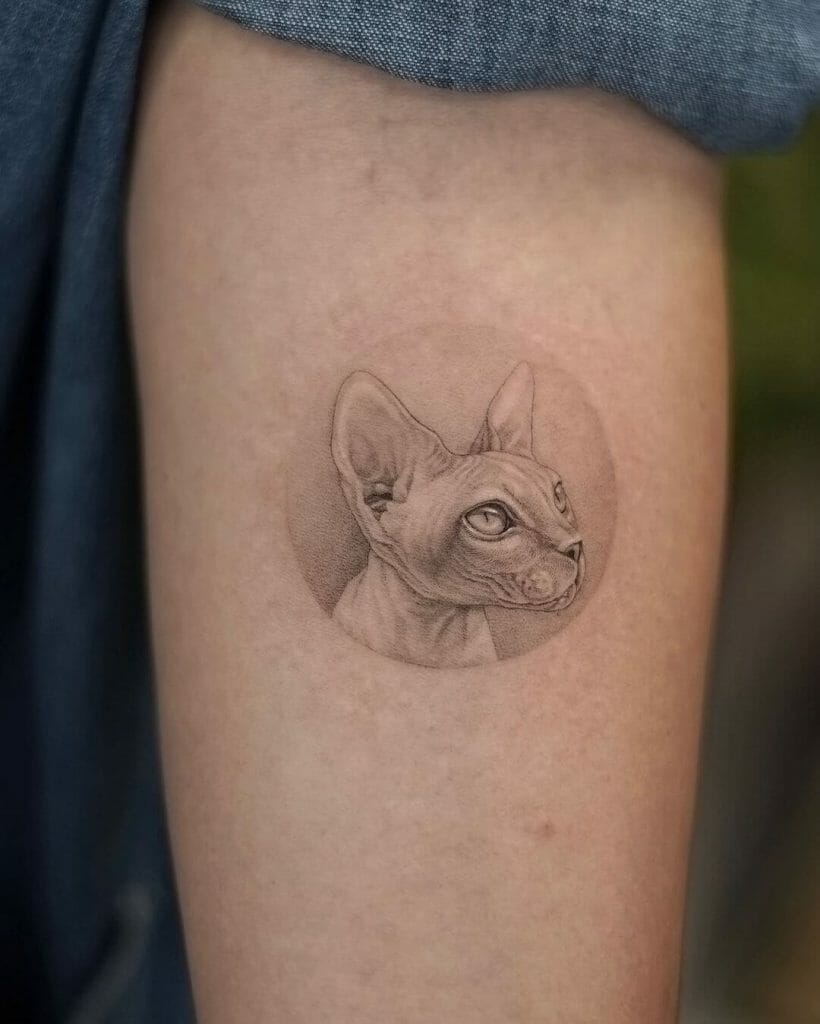 101 Best Sphynx Cat Tattoo Ideas You Have To See To Believe