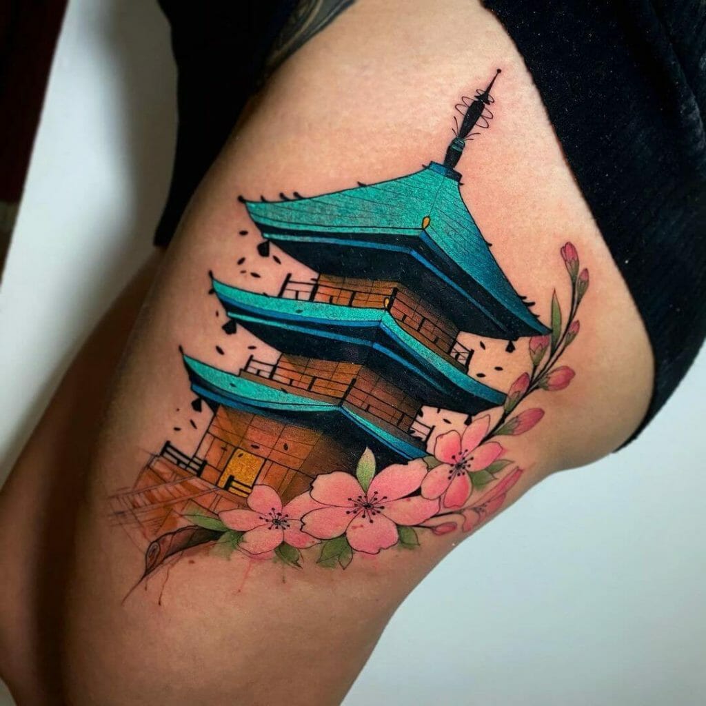 101 Best Temple Tattoo Ideas You Have To See To Believe