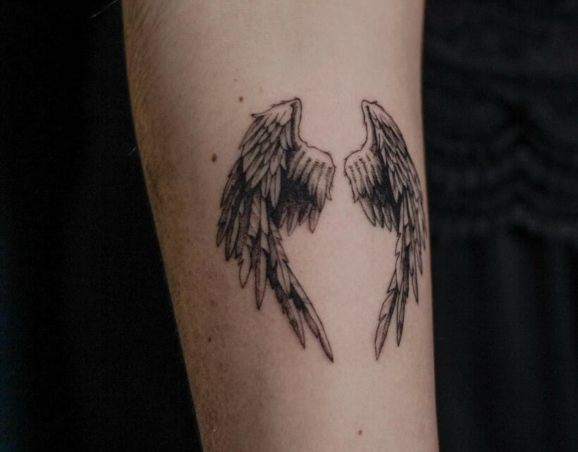 11 Angel Wing Forearm Tattoo Ideas That Will Blow Your Mind