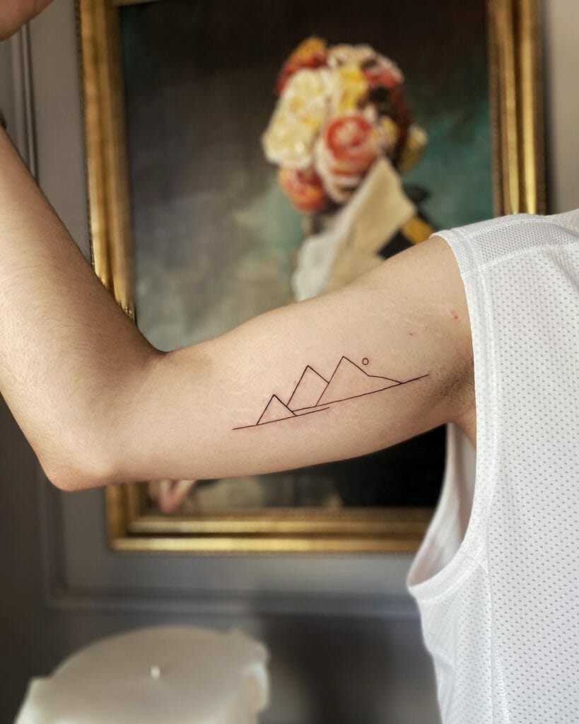 11 Minimalist Mountain Tattoo Ideas That Will Blow Your Mind