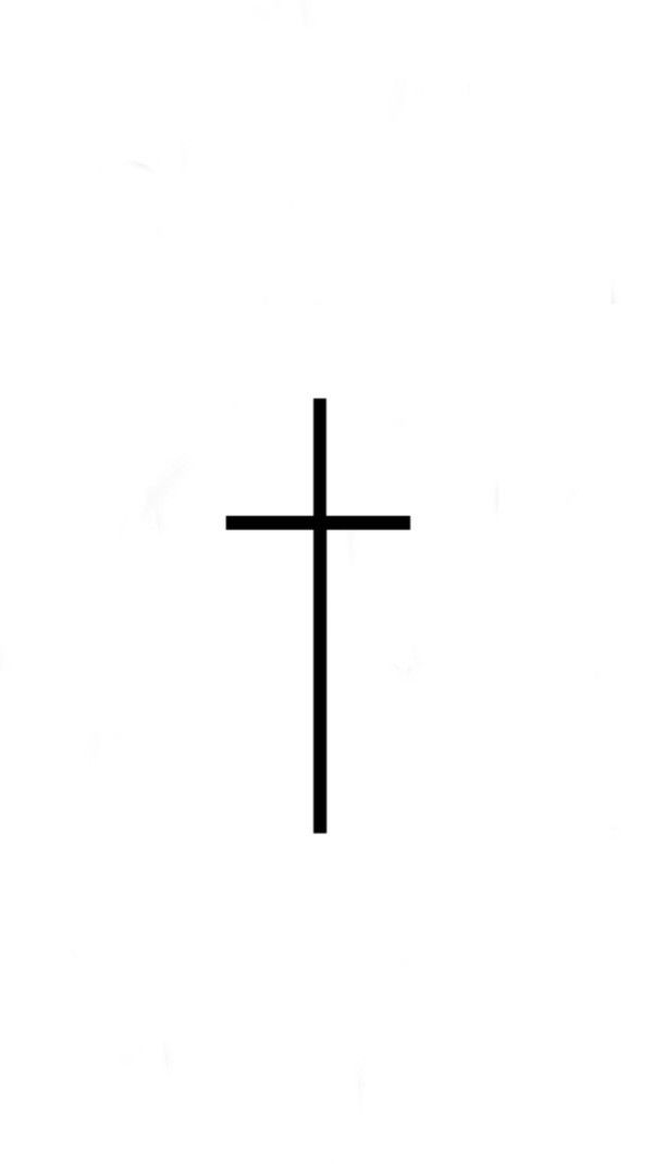 11 Simple Cross Designs Images Simple Heart Tattoo With Cross Simple