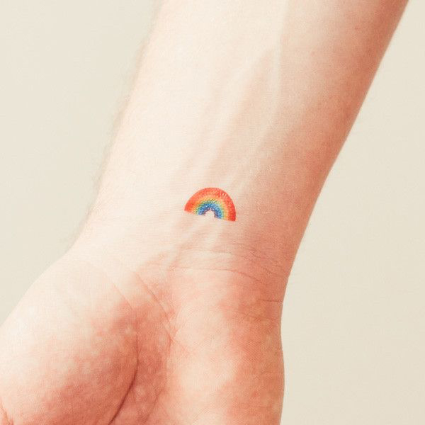 11 Small Rainbow Tattoo Ideas That Will Blow Your Mind