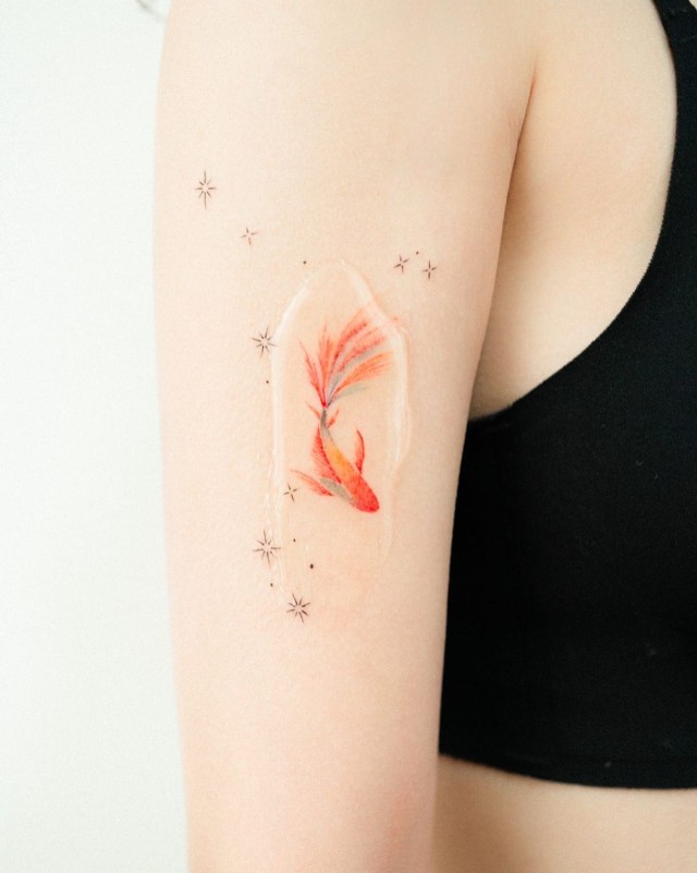 12 Elegant And Creative Pisces Tattoo Design Ideas Preview Ph