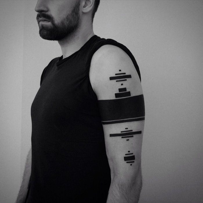 14 Awesome Digitally Designed Minimalist Tattoos