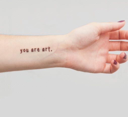 15 Inspiring Quote Tattoos For Those Who Have Endured And Overcome Hard