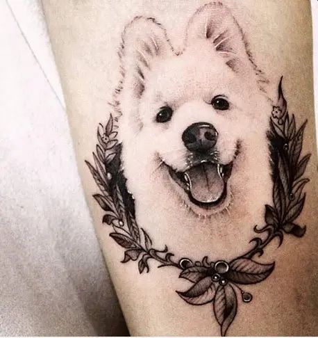 15 Tattoo Design Ideas For Samoyed Lovers Page 3 Of 3 Petpress