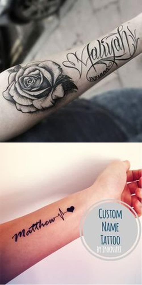 150 Amazing Name Tattoos Designs And Ideas