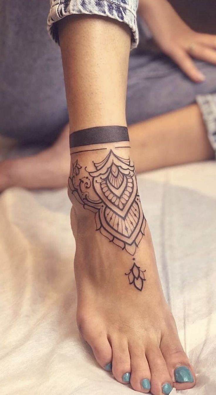 16 Top Ankle Tattoo Designs For Female For New Project In Design Pictures