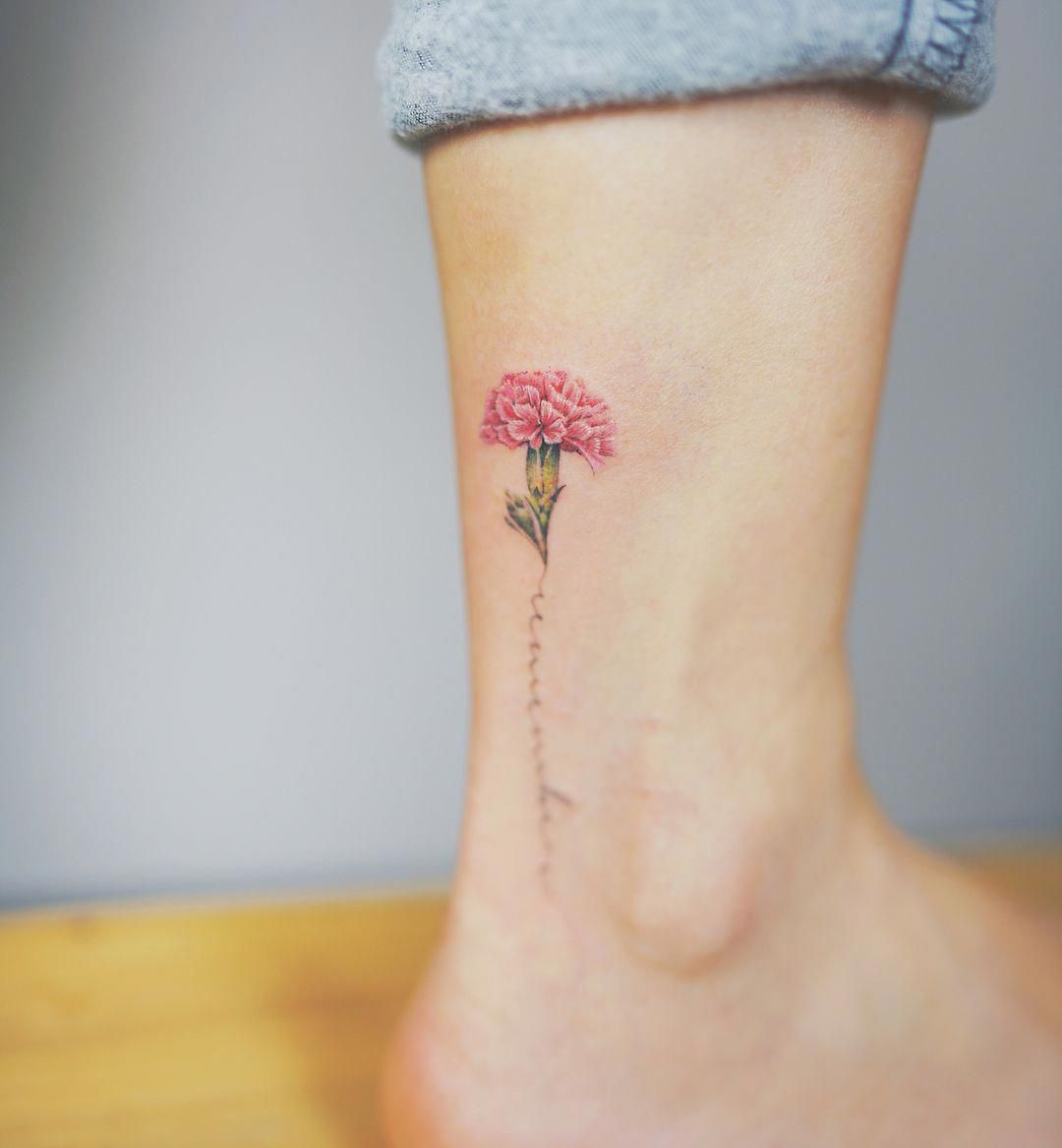 160 Best Carnation Flower Tattoo Designs With Meanings 2019 Tattoo Ideas 2020