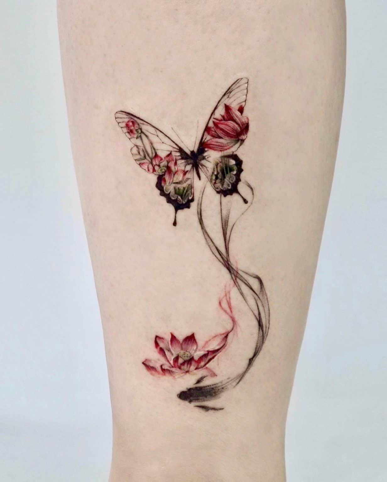 19 Unique And Beautiful Butterfly Tattoo Designs For Women Artofit