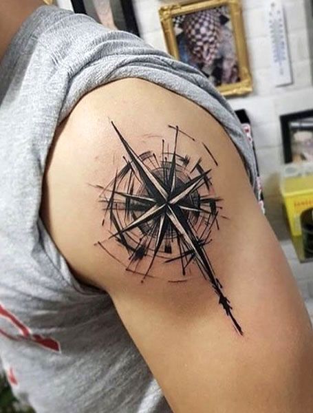 20 Cool Compass Tattoo Designs Meaning The Trend Spotter