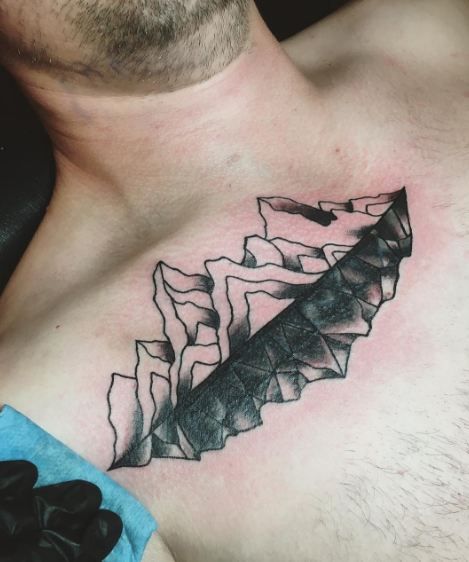 200 Best Mountain Tattoos For Men 2020 Range Geometric Simple