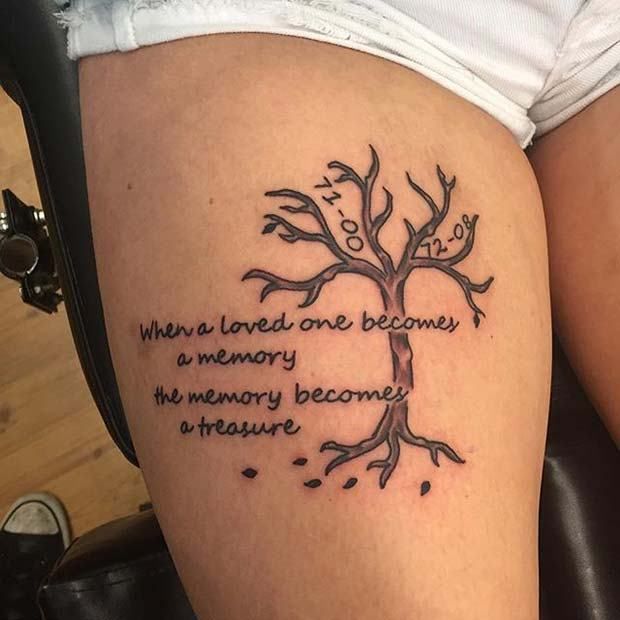 21 Meaningful Tattoo Ideas To Honor A Loved One