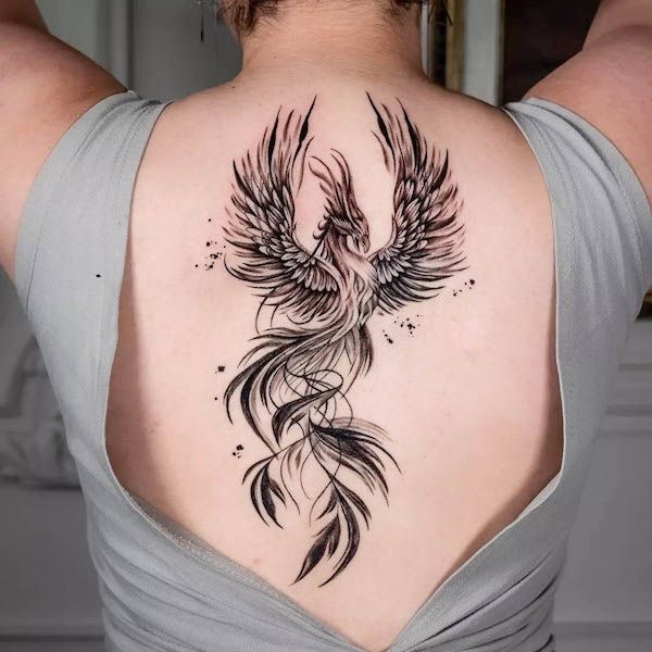 21 Stunning Phoenix Tattoos For Women