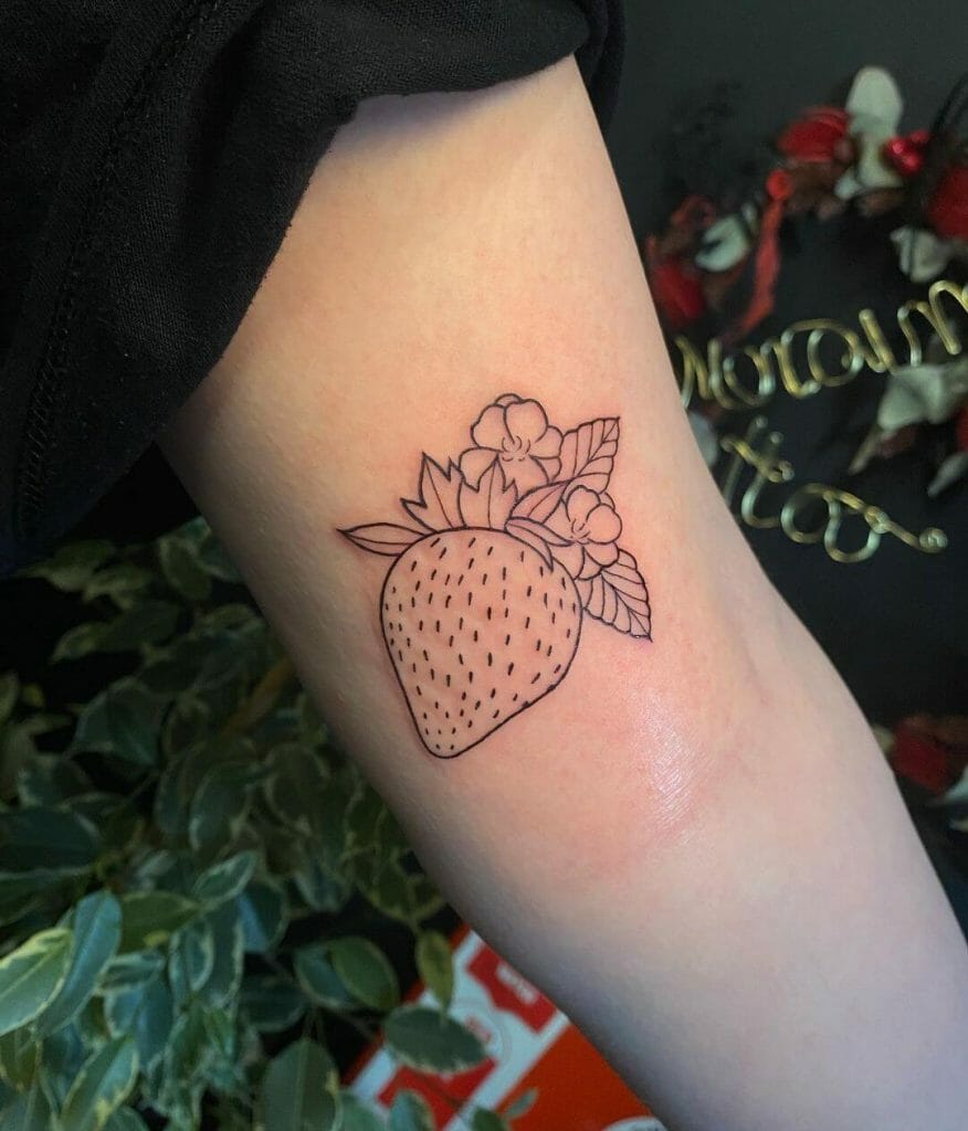 23 Strawberry Vine Tattoo Chowrhubie