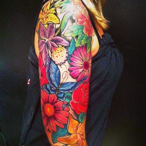 25 Best Full Sleeve Tattoo Designs And Ideas Scroll Tattoos