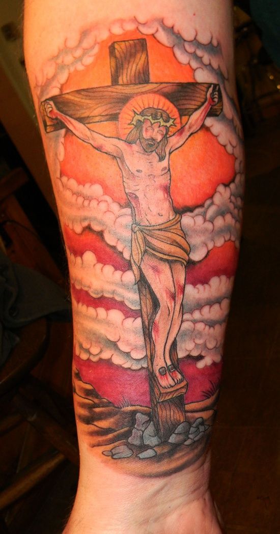 25 Crucifix Tattoo Designs For Men Crucifix Tattoo Tattoo Designs