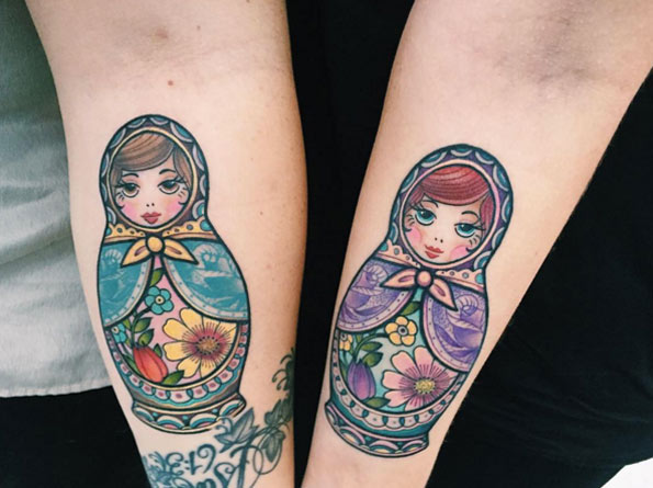 29 Picture Perfect Russian Nesting Doll Tattoos Tattooblend