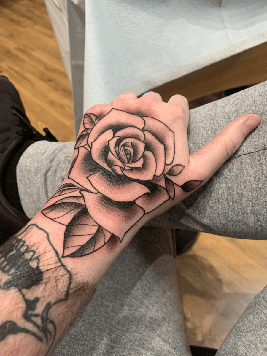 29 Unique Rose Hand Tattoos Tattoo Designs Tattoosbag Com