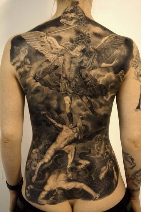 30 Archangel Michael Tattoos For Those Seeking Spiritual Inspiration 100 Tattoos