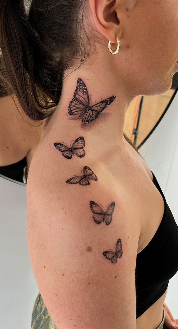 30 Cute Butterfly Tattoos Transforming Butterflies I Take You