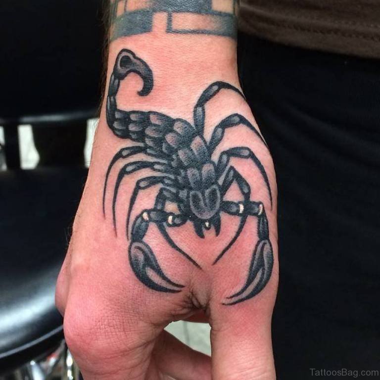 30 Fancy Scorpion Tattoos For Hand Tattoo Designs Tattoosbag Com