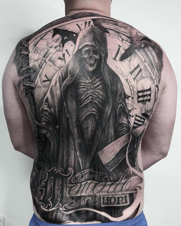 30 Meaningful Grim Reaper Tattoo Designs Art And Design