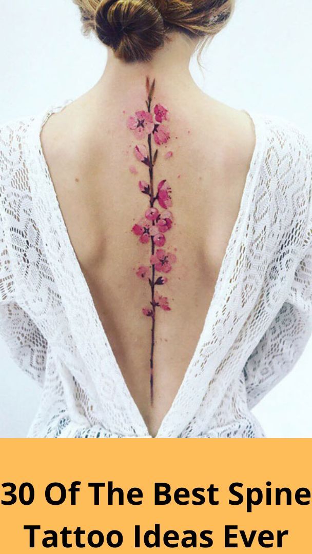 30 Of The Best Spine Tattoo Ideas Ever Idee Per Tatuaggi Tatuaggi