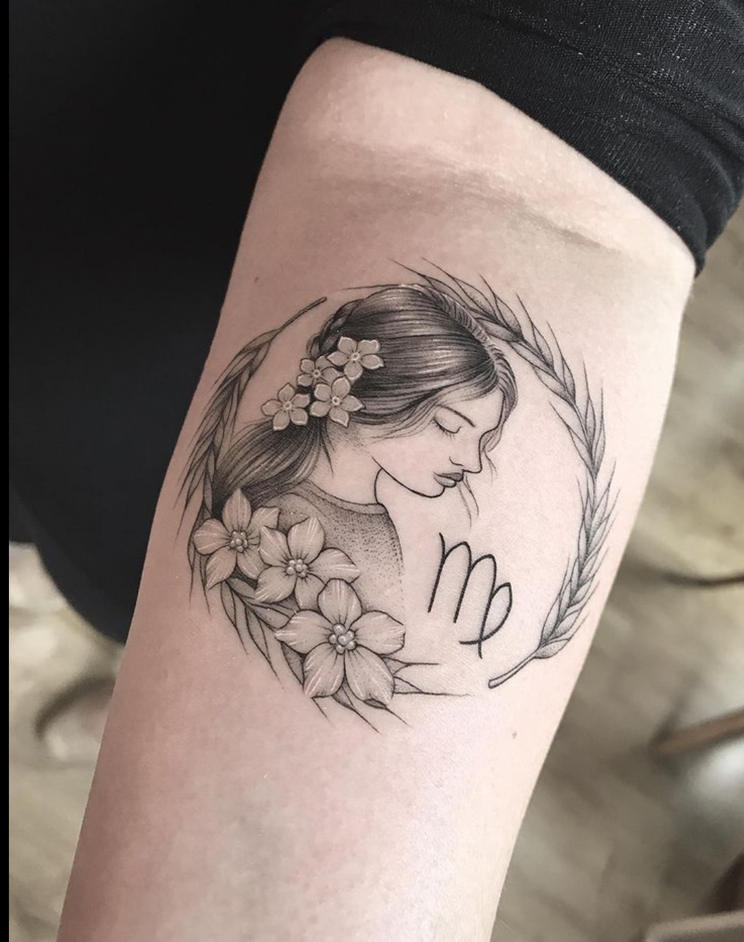 30 Of The Best Virgo Tattoo Designs