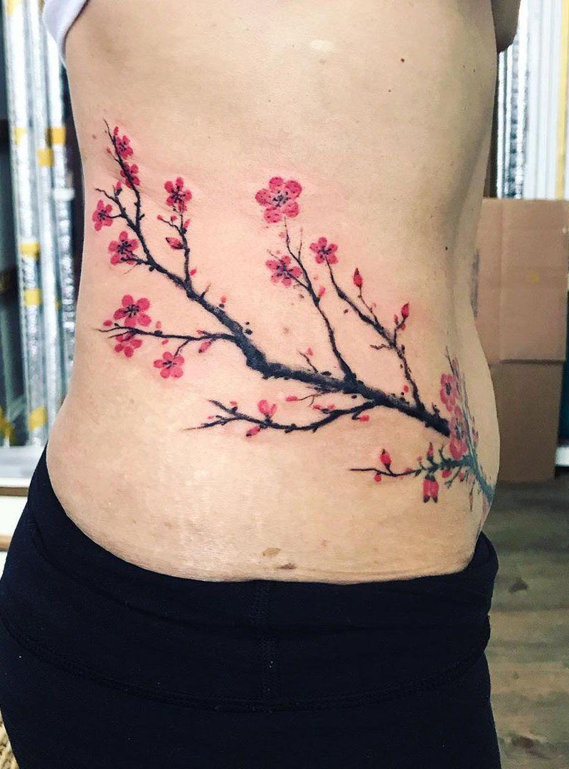 30 Pretty Plum Blossom Tattoos Make You Attractive Style Vp Page 25