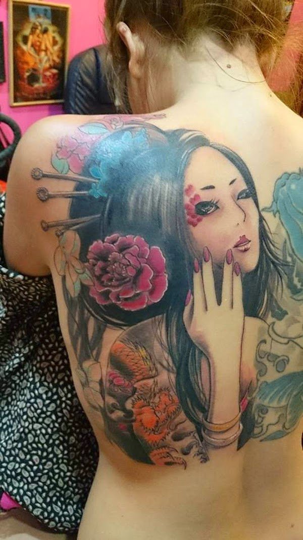 30 Stunning Japanese Geisha Tattoos Ideas Inspired Luv