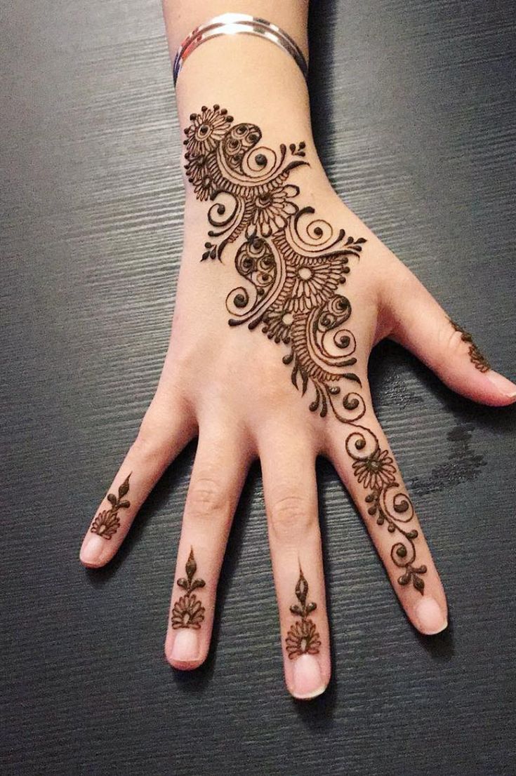 32 Free Henna Tattoo Design You Can Do Best Henna Drawings At Home