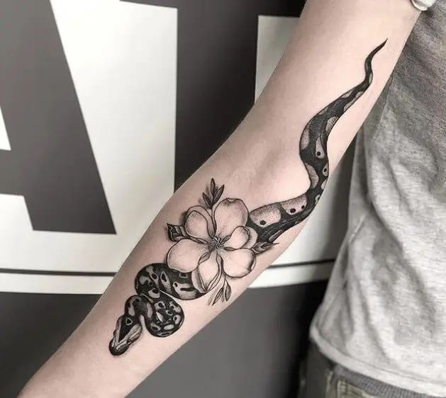 33 Coolest Python Tattoo Designs Petpress