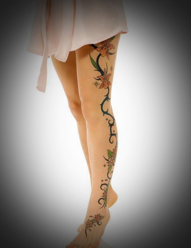 35 Best Leg Tattoo Designs For Women