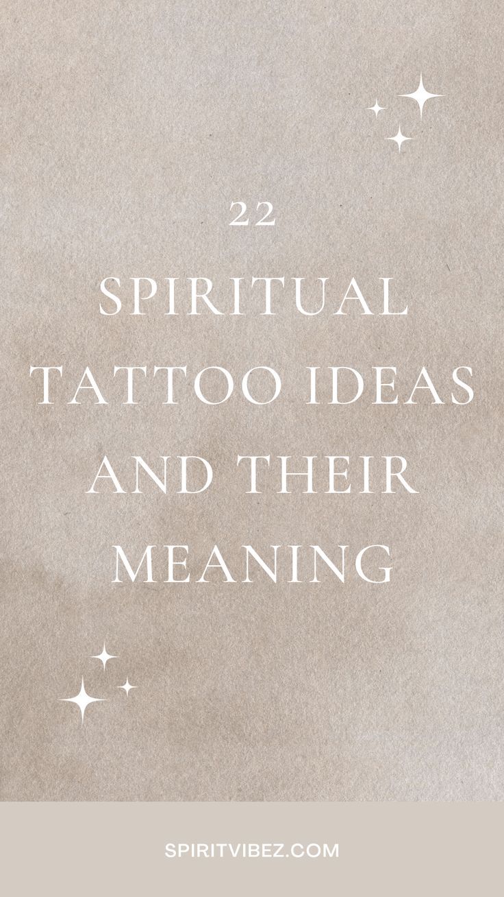 35 Powerful Spiritual Tattoo Designs And Their Deep Meaning